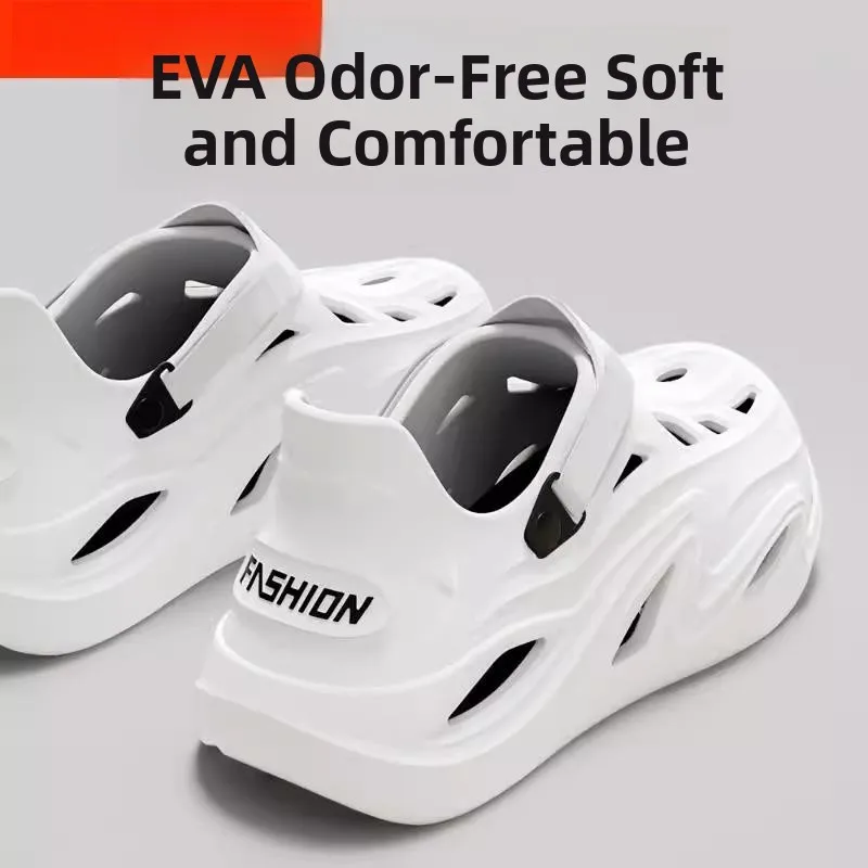 Men's Summer Outdoor Fishing Sandals Thick Bottom Anti-slip Hole Hole Shoes Korean Style Sport Casual EVA Material Slip-On
Men's Summer Outdoor Fishing Sandals Thick Bottom Anti-slip Hole Hole Shoes Korean Style Sport Casual EVA Material Slip-On