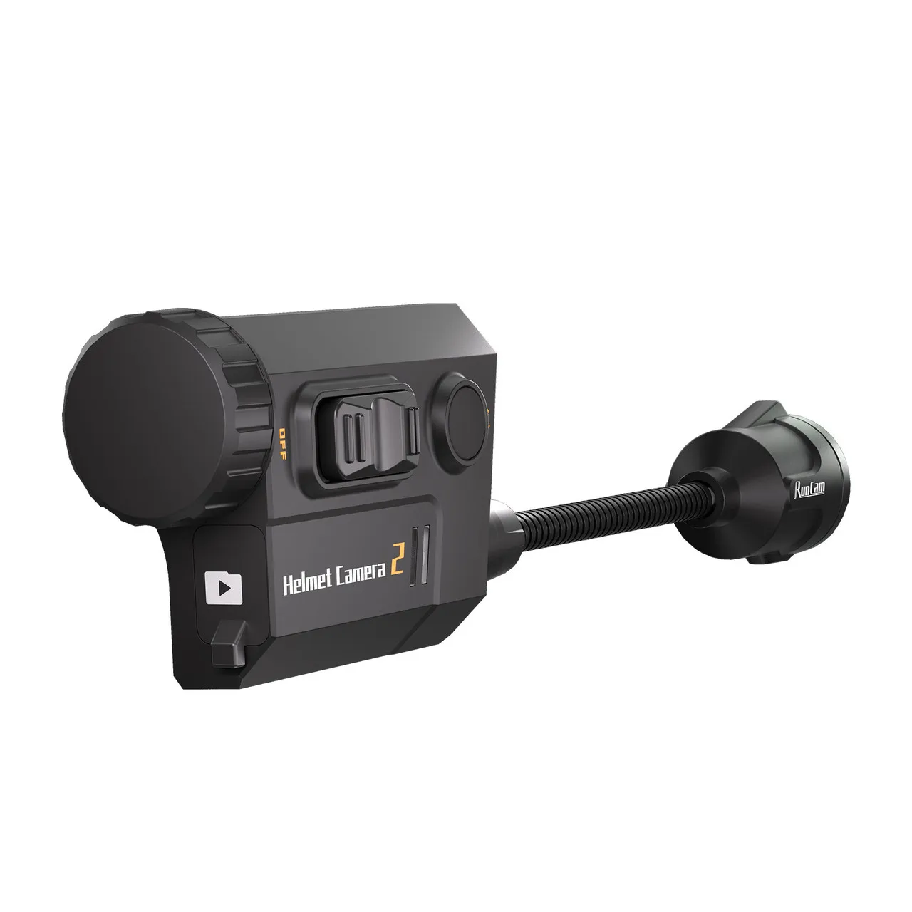 RunCam Helmet Camera 2 Adjustable Lens Ultra-long battery life Water-resistant and dust-proof supported Bluetooth Remote
RunCam Helmet Camera 2 Adjustable Lens Ultra-long battery life Water-resistant and dust-proof supported Bluetooth Remote