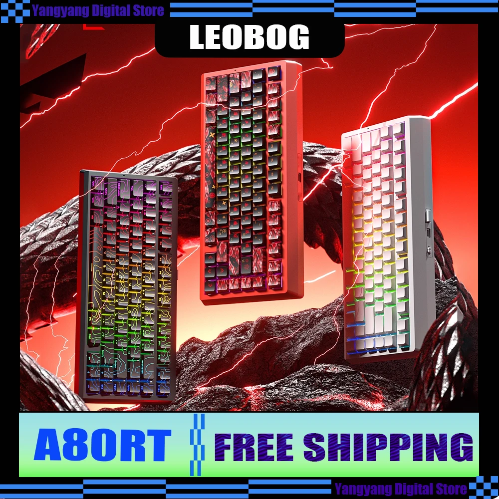 LEOBOG A80RT Магнитная клавиатура Проводная 8 кГц 0,01 ммRT Механическая клавиатура для киберспортивных игр A80RT ULTRA Беспроводная настройка для Fps
LEOBOG A80RT Магнитная клавиатура Проводная 8 кГц 0,01 ммRT Механическая клавиатура для киберспортивных игр A80RT ULTRA Беспроводная настройка для Fps