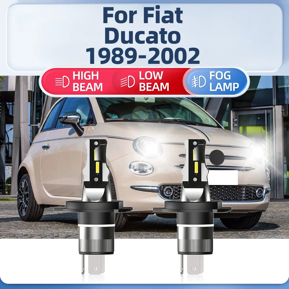 2PCS H4 Canbus LED Headlight 20000LM Car Light Bulbs 12V High Low Beam For Fiat Ducato 1989-1996 1997 1998 1999 2000 2001 2002
2PCS H4 Canbus LED Headlight 20000LM Car Light Bulbs 12V High Low Beam For Fiat Ducato 1989-1996 1997 1998 1999 2000 2001 2002
