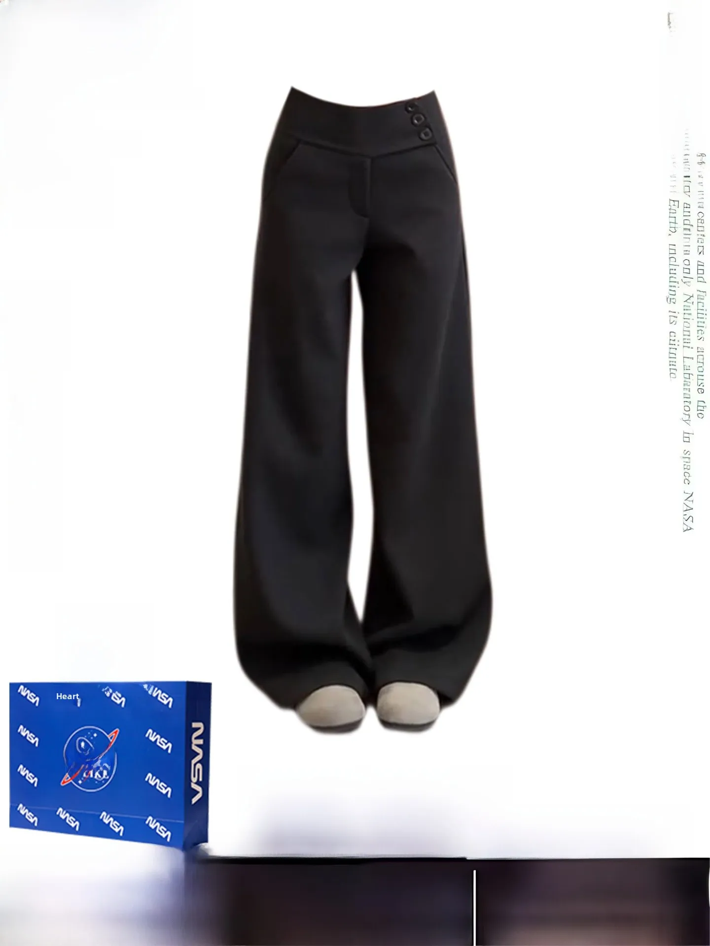 Deep ey Woolen Wide Leg Pants Women's Autumn Winter High Waist Slimming Drapey Suit Pants Versatile Casual Design Bend Knif...
Deep ey Woolen Wide Leg Pants Women's Autumn Winter High Waist Slimming Drapey Suit Pants Versatile Casual Design Bend Knif...