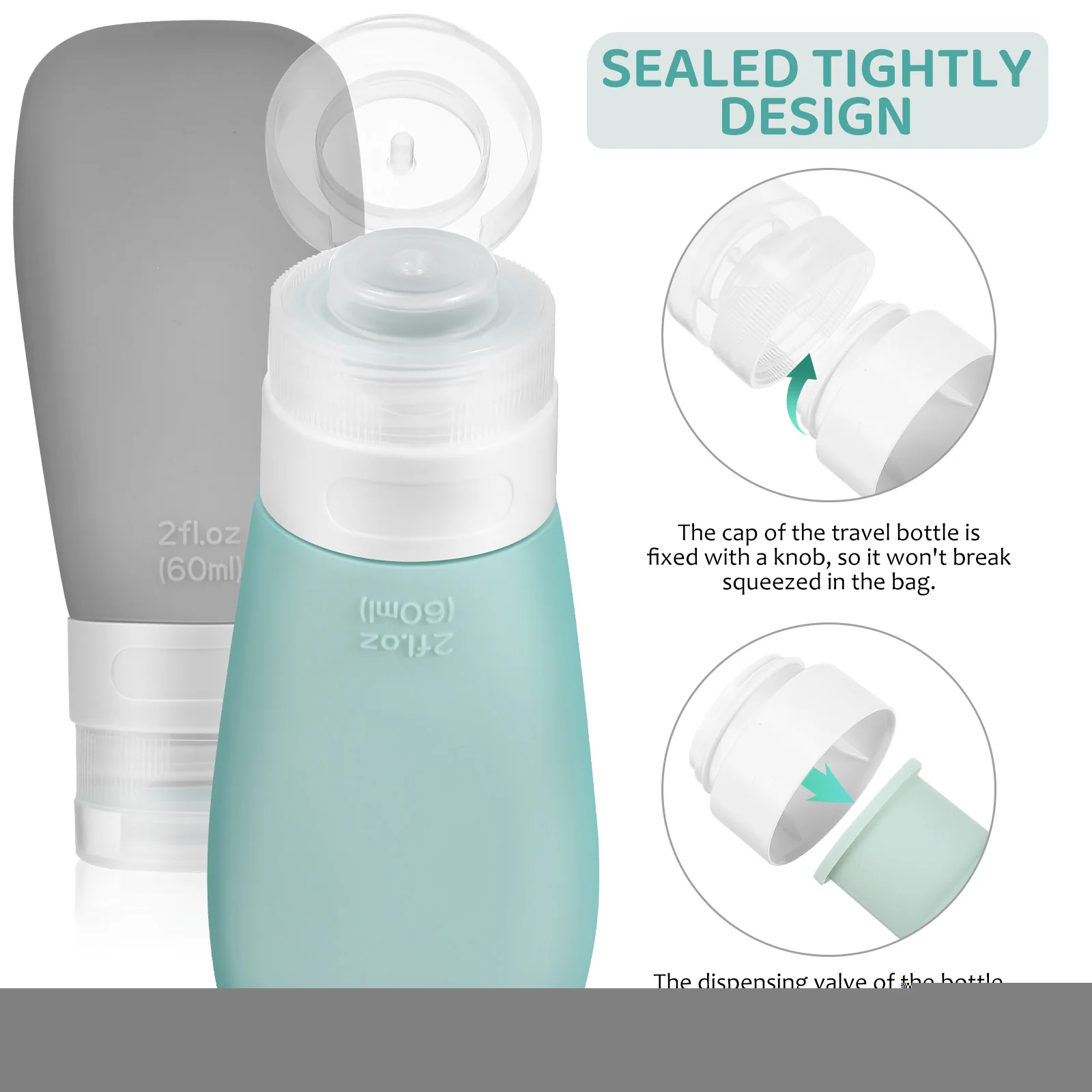 Bottles Silicone Squeeze Containers for Shampoo Travel Containers Wash Travel Toiletries Storage Portable
Bottles Silicone Squeeze Containers for Shampoo Travel Containers Wash Travel Toiletries Storage Portable