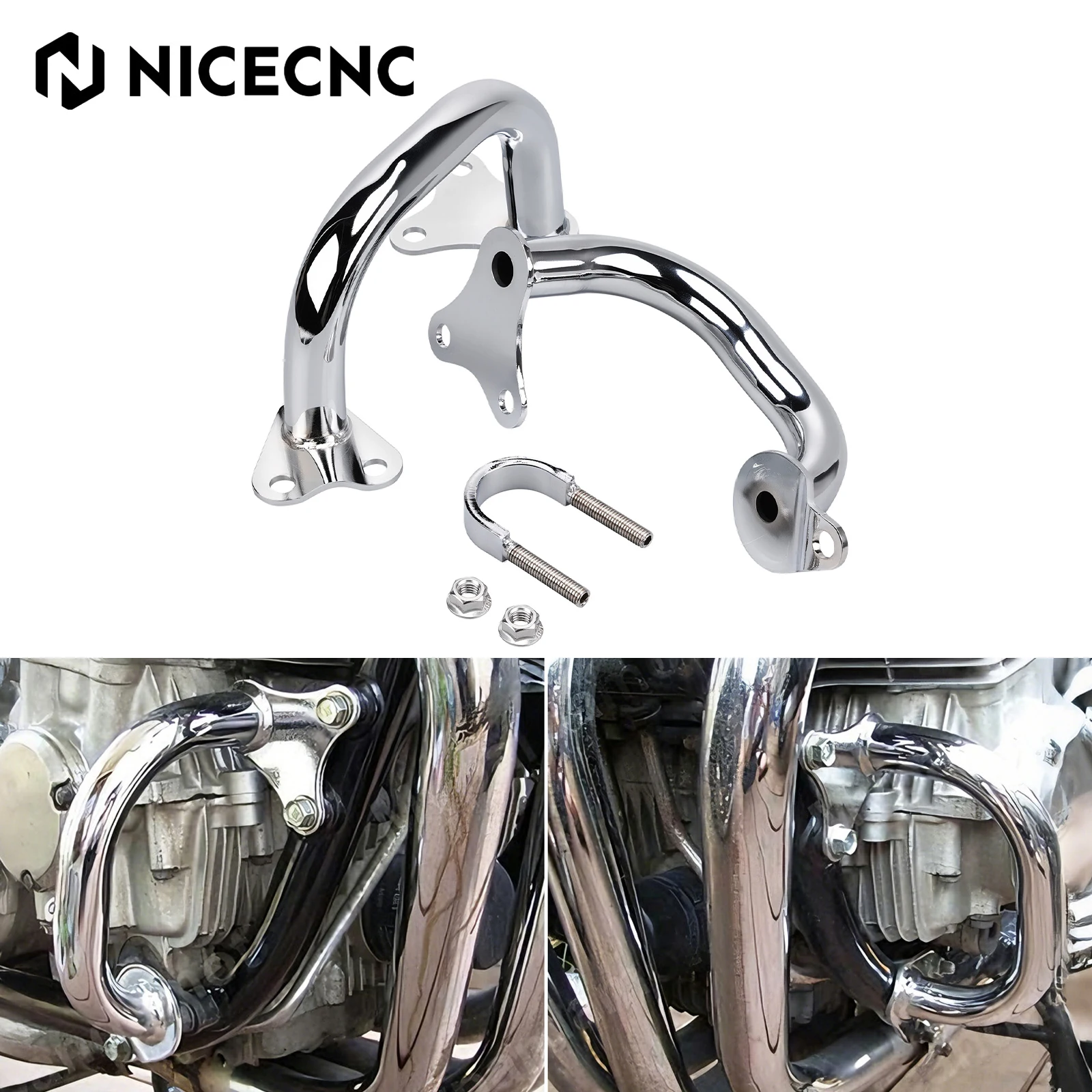 Motorcycle Engine Guard Crash Bar Frame Bumper For Honda CB750 NightHawk Seven Fifty RC42 1992-2008 2007 2006 2005 2004 2003
Motorcycle Engine Guard Crash Bar Frame Bumper For Honda CB750 NightHawk Seven Fifty RC42 1992-2008 2007 2006 2005 2004 2003