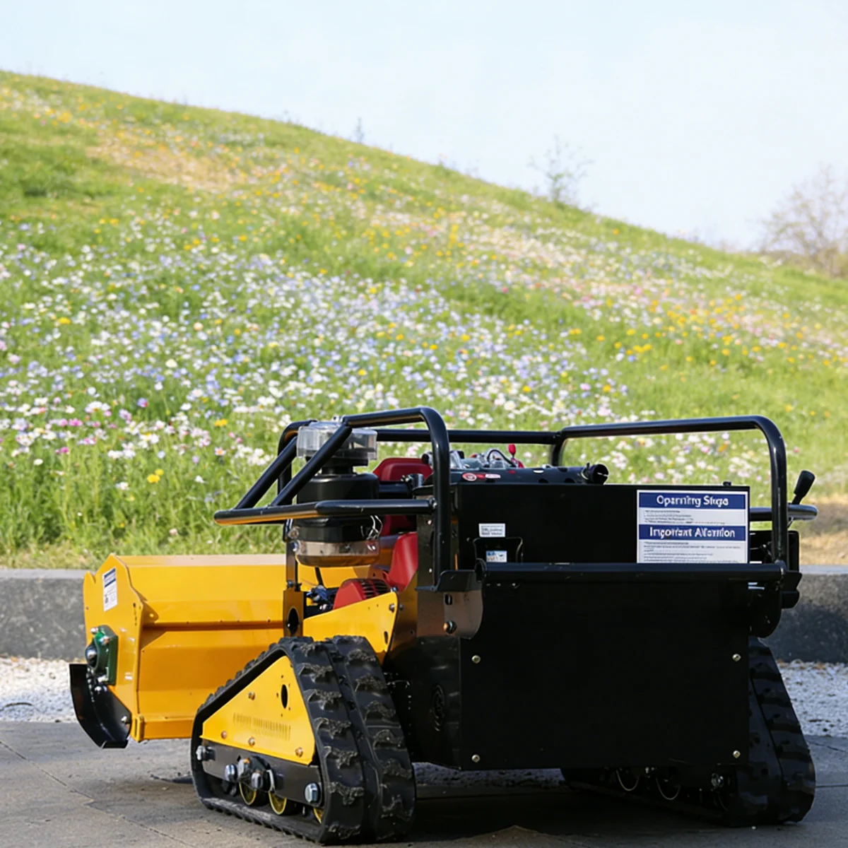 Customized High Efficiency Lawn Mower Fast Cutting Petrol Crawler Robot RC Lawn Mower Save Labor Time flail mower
Customized High Efficiency Lawn Mower Fast Cutting Petrol Crawler Robot RC Lawn Mower Save Labor Time flail mower