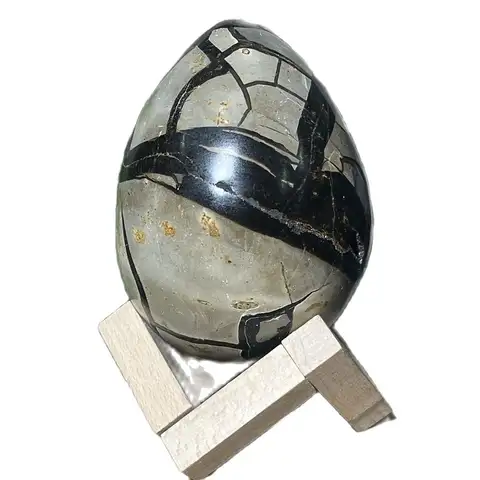 Natural Crystal Septarium Egg Druzy Stone High Quality Quartz Specimen Reiki Healing Stones Mineral Home Decoration