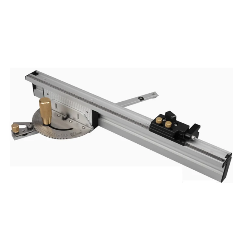 1 Set Miter Gauge and 450MM Aluminium Profile Fence with Track Stop Sawing Assembly Angle Ruler for Table Saw Router Table Woodw
1 Set Miter Gauge and 450MM Aluminium Profile Fence with Track Stop Sawing Assembly Angle Ruler for Table Saw Router Table Woodw