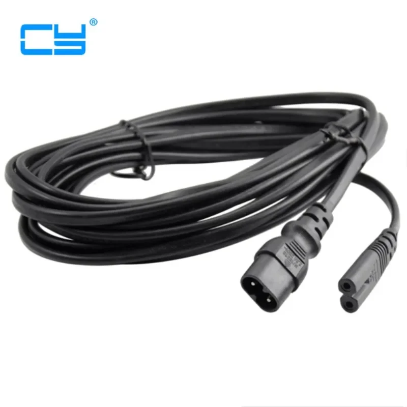 C7/C8 Power "8" Figure Adapter Converter Cable,European IEC320 C7 Female to C8 Male Plug Extension Cord,30CM,1 pcs
C7/C8 Power "8" Figure Adapter Converter Cable,European IEC320 C7 Female to C8 Male Plug Extension Cord,30CM,1 pcs