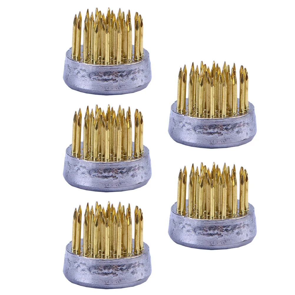 5 pcs Floral Arrangement Tools Needle Design Spiral Pin Holder for Flower Fixing Stable Display
5 pcs Floral Arrangement Tools Needle Design Spiral Pin Holder for Flower Fixing Stable Display