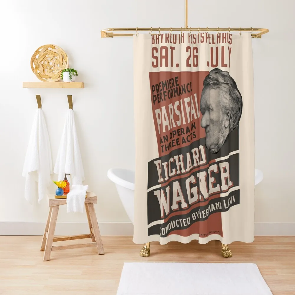 Wagner PARSIFAL Premiere Poster/Bayreuth Shower Curtain For The Bathroom Luxury Bathroom Curtain
Wagner PARSIFAL Premiere Poster/Bayreuth Shower Curtain For The Bathroom Luxury Bathroom Curtain
