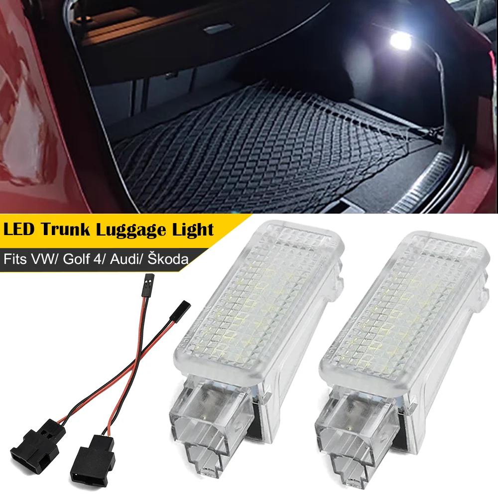 Car Trunk Luggage Light LED Interior Cargo Lights Plug-and-Play Anti-Glare Boot Trunk Lamp Illumination for Volkswagen GOLF 4
Car Trunk Luggage Light LED Interior Cargo Lights Plug-and-Play Anti-Glare Boot Trunk Lamp Illumination for Volkswagen GOLF 4