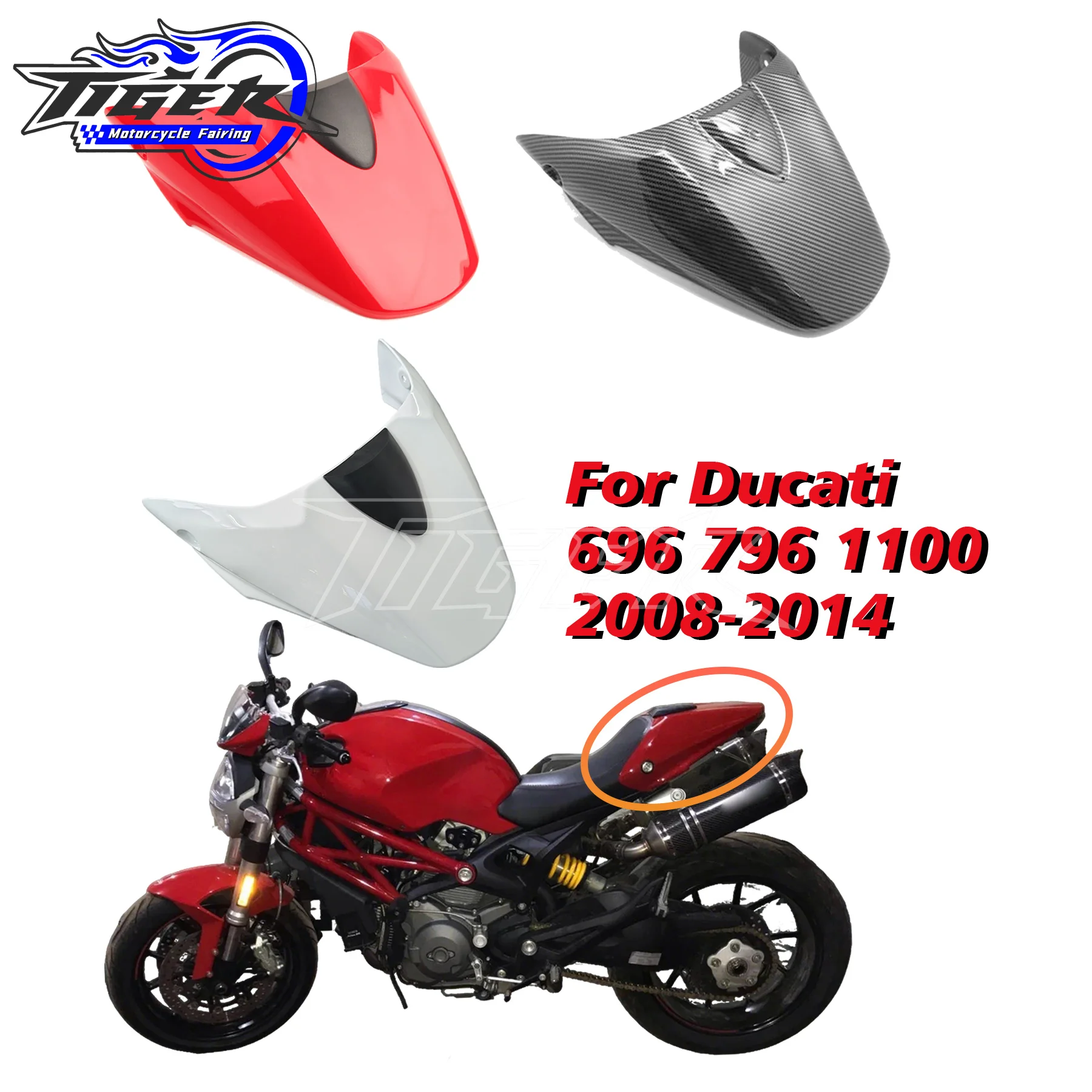 Durable Rear cover for Ducati 696 796 1100 1100S 2008 2009 2010 2011 2012 2013 2014 Rear fairing tough fit
Durable Rear cover for Ducati 696 796 1100 1100S 2008 2009 2010 2011 2012 2013 2014 Rear fairing tough fit