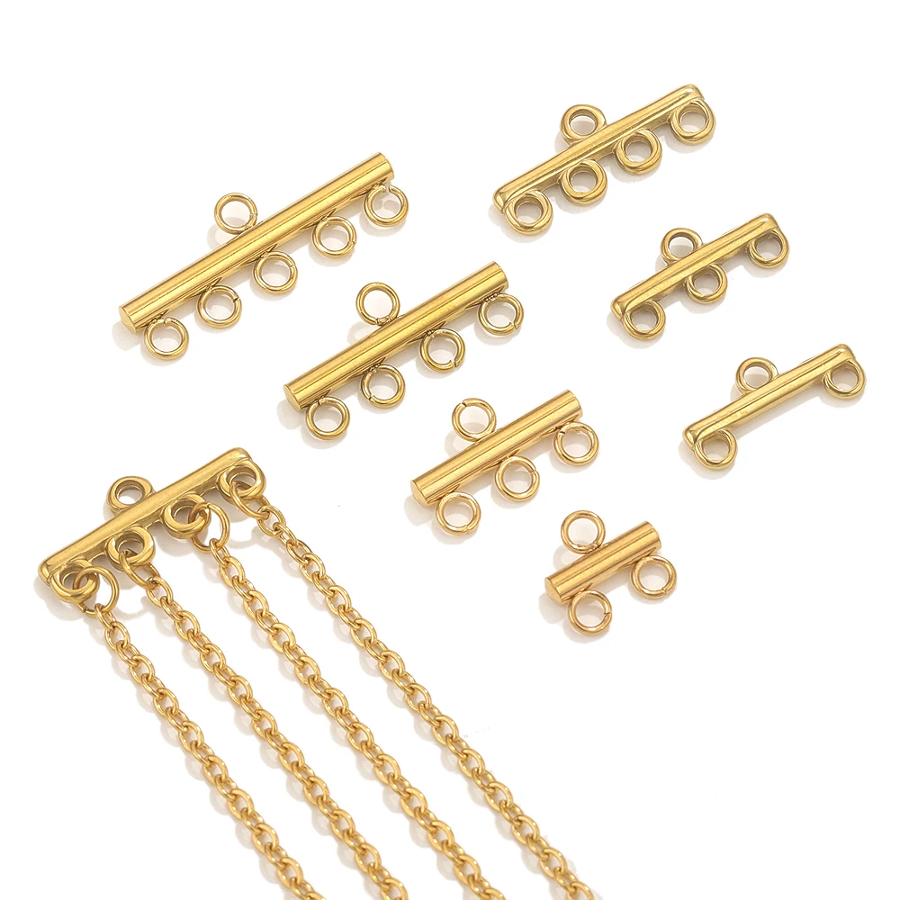 10pcs Stainless Steel Layer Clasp Bails Connector DIY Jewelry Bracelet Necklace Layering Clasp For Jewelry Connector Charm Bulk
10pcs Stainless Steel Layer Clasp Bails Connector DIY Jewelry Bracelet Necklace Layering Clasp For Jewelry Connector Charm Bulk