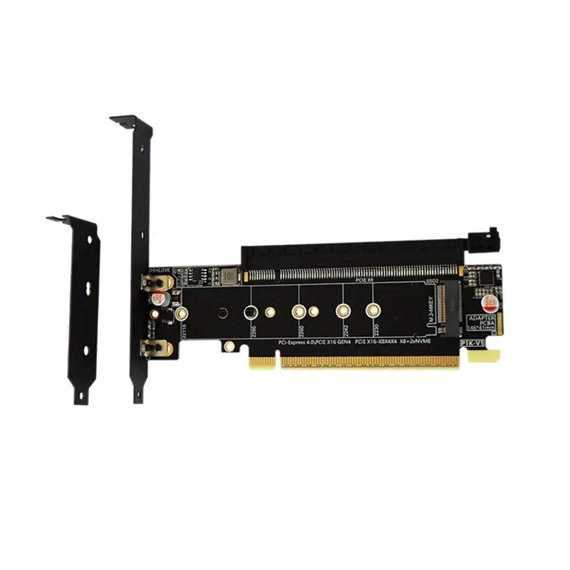 Classic-M. 2 Nvme Adapter Card Pcie 4.0 X16 To X8 256Gbps Supports Graphics Cards SSD Solid State Drives Converter Riser Card
Classic-M. 2 Nvme Adapter Card Pcie 4.0 X16 To X8 256Gbps Supports Graphics Cards SSD Solid State Drives Converter Riser Card