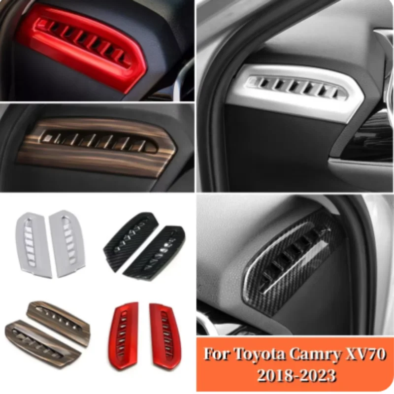 ABS Plastic Car Dashboard Air Conditioning Outlet Frame Cover Trim For Toyota Camry 70 XV70 2018-2023 Auto interior Accessories
ABS Plastic Car Dashboard Air Conditioning Outlet Frame Cover Trim For Toyota Camry 70 XV70 2018-2023 Auto interior Accessories