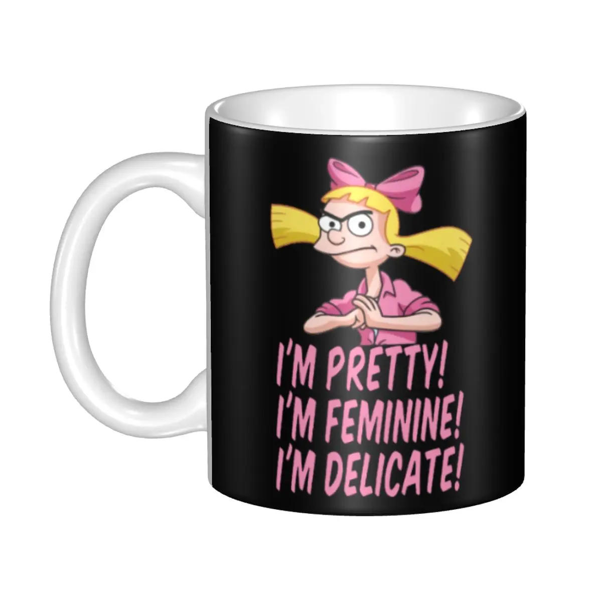 Helga Pataki Cartoon Animated Movies Mug Custom Hey Arnold Coffee Ceramic Mug Cup Creative Present
Helga Pataki Cartoon Animated Movies Mug Custom Hey Arnold Coffee Ceramic Mug Cup Creative Present