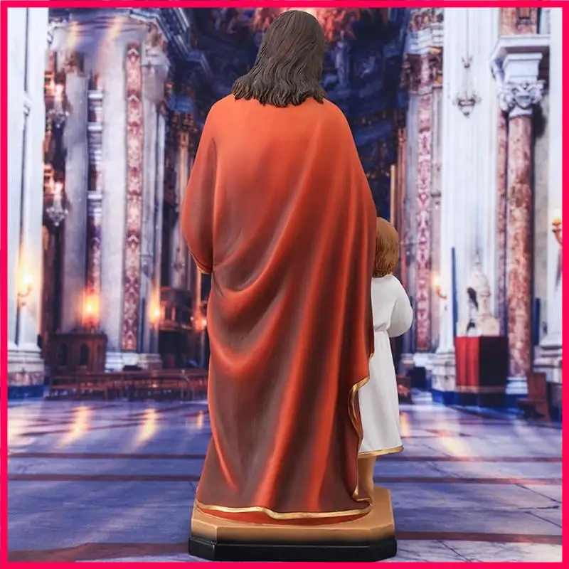 H051 Artistic Resins Holy Father and Son Statue Christian Table Centerpieces Ornament
H051 Artistic Resins Holy Father and Son Statue Christian Table Centerpieces Ornament