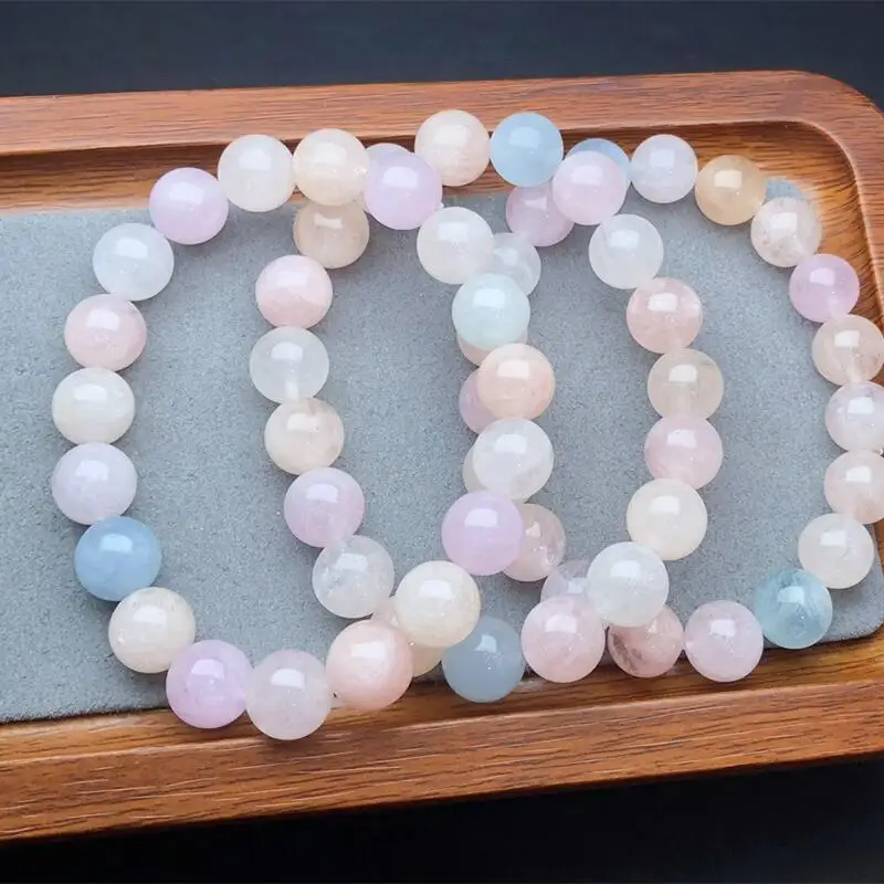 9MM Natural Morganite Bracelet Men Women Charm Flash Bangles Genuine Jewelry Gifts 1PCS
9MM Natural Morganite Bracelet Men Women Charm Flash Bangles Genuine Jewelry Gifts 1PCS