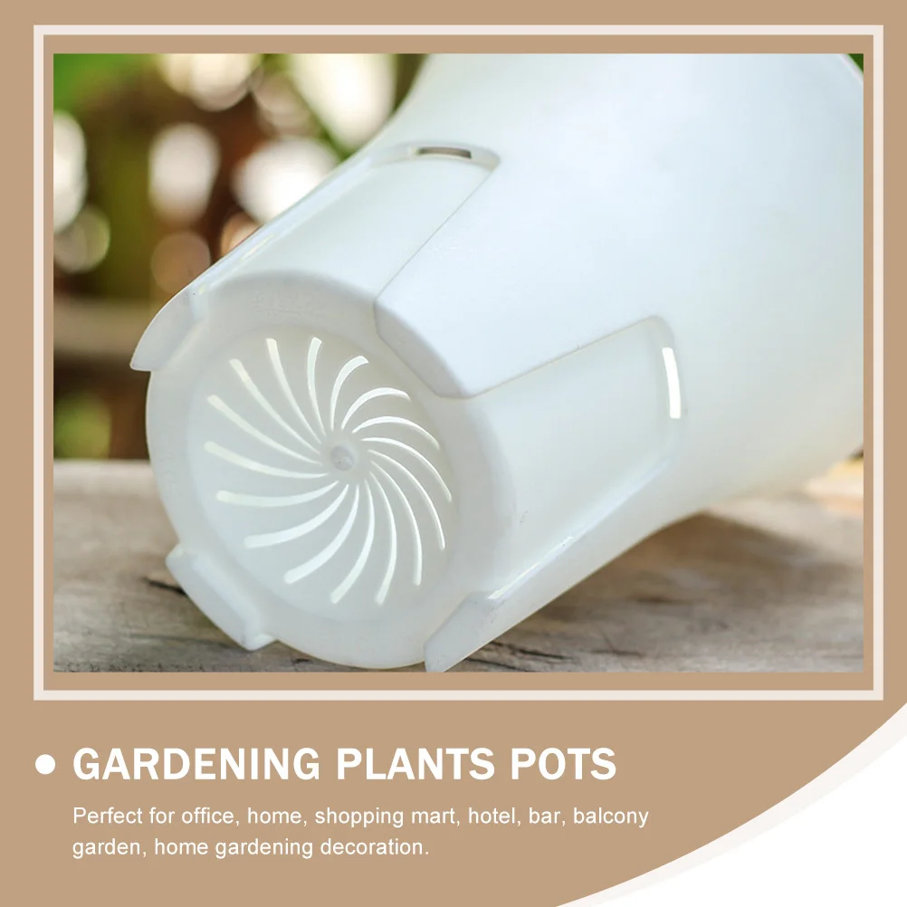 6Pcs Root Control Flower Pots Minimalist Design Breathable Drainage Plant Containers for Home Office Balcony Garden Decor
6Pcs Root Control Flower Pots Minimalist Design Breathable Drainage Plant Containers for Home Office Balcony Garden Decor