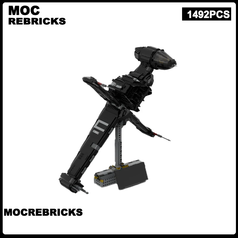 Fantasy Robot Assemble UCS Imperial B-Wing MOC Mecha Model DIY Small Particle Building Blocks Educational Senior Bricks Toy Gift
Fantasy Robot Assemble UCS Imperial B-Wing MOC Mecha Model DIY Small Particle Building Blocks Educational Senior Bricks Toy Gift