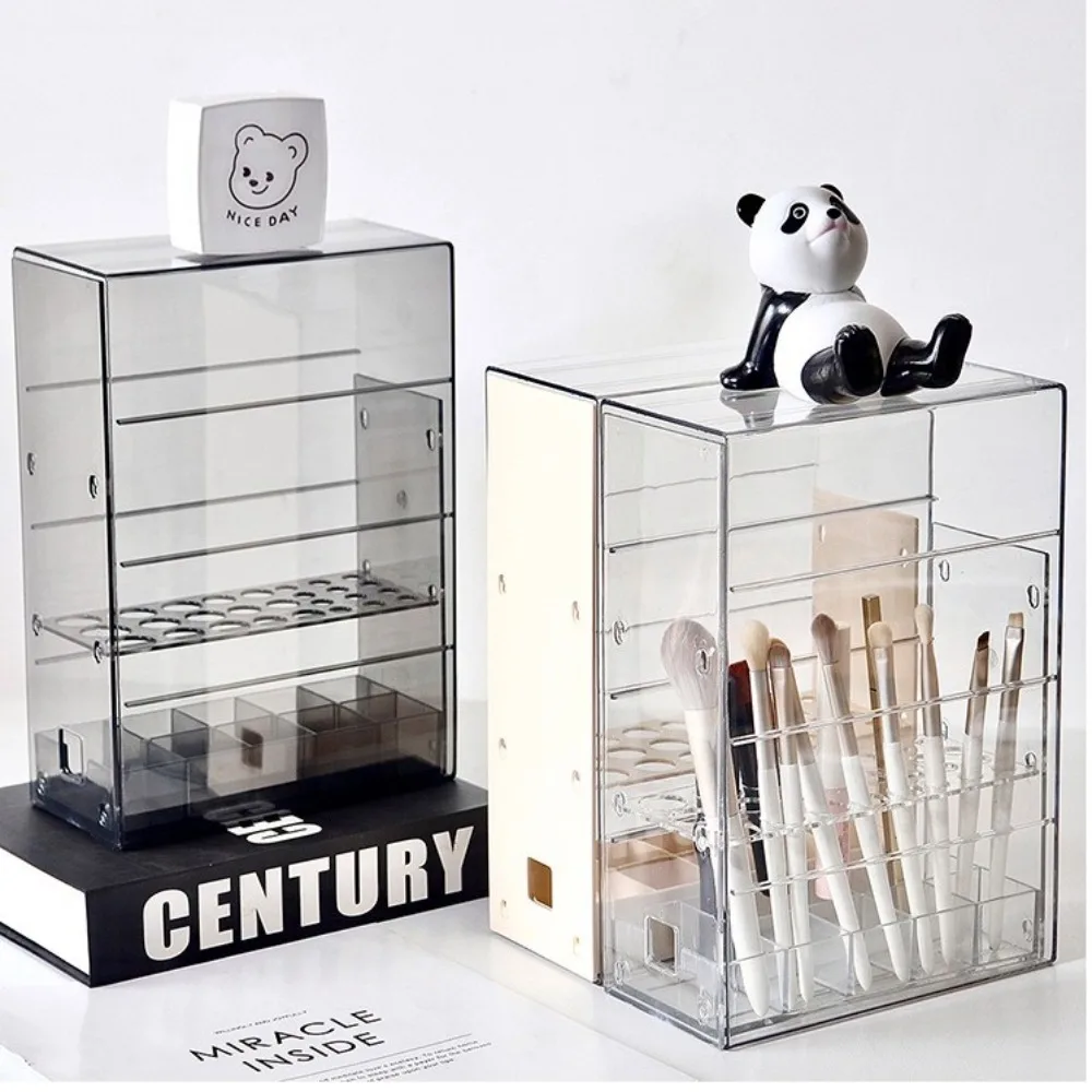 New Multifunction Makeup Storage Rack Transparent Multiple Lattices Makeup Brush Showcase Eyebrow Pen Holder Lipstick
New Multifunction Makeup Storage Rack Transparent Multiple Lattices Makeup Brush Showcase Eyebrow Pen Holder Lipstick