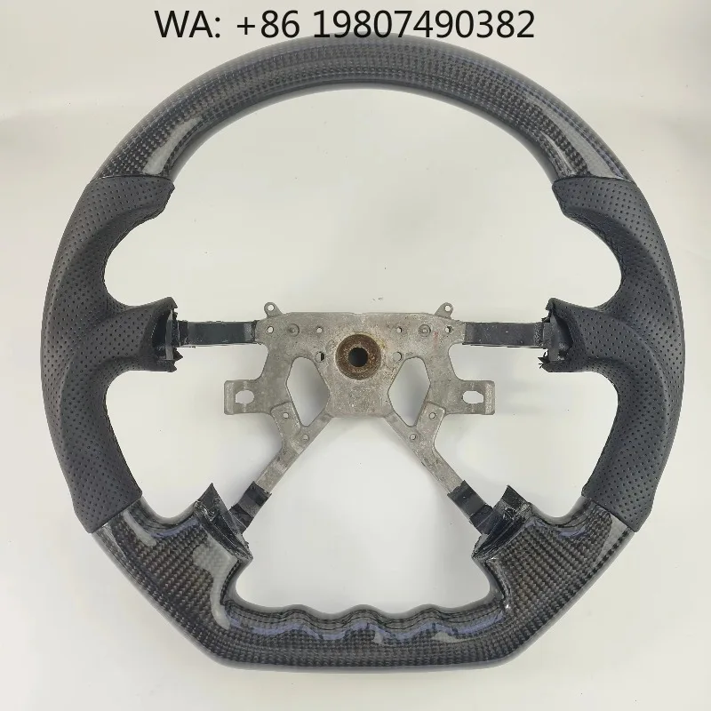 2005-2014 Racing Carbon Fiber Leather Steering Wheel Custom Fit For Off-road Auto Interior Refit Part
2005-2014 Racing Carbon Fiber Leather Steering Wheel Custom Fit For Off-road Auto Interior Refit Part
