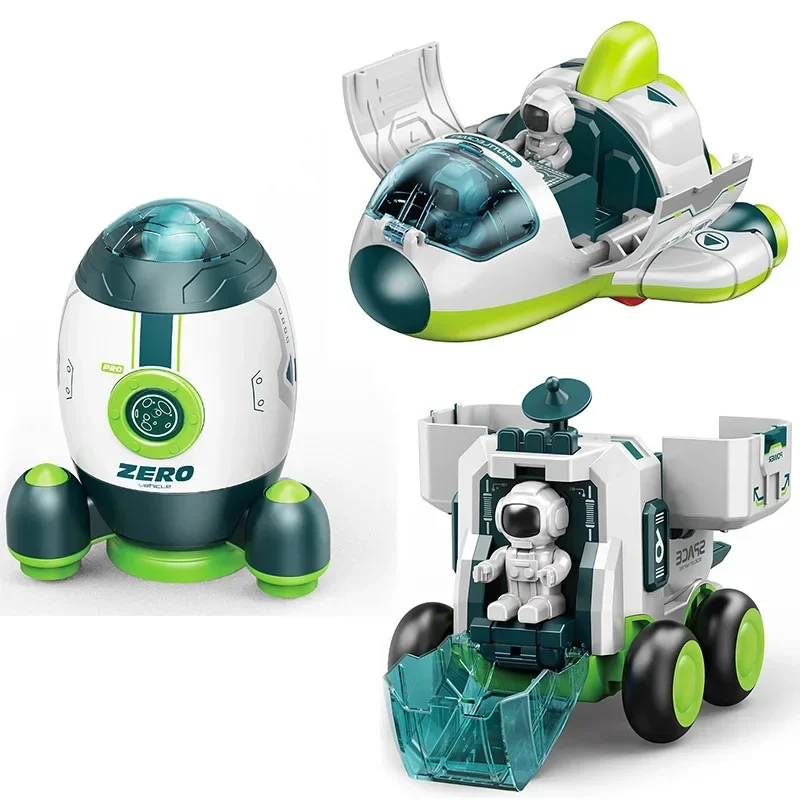 Children Puzzle Space Toy Car Simulation Model Astronaut Rocket Spaceship Series Toy Car for Boys Gift
Children Puzzle Space Toy Car Simulation Model Astronaut Rocket Spaceship Series Toy Car for Boys Gift