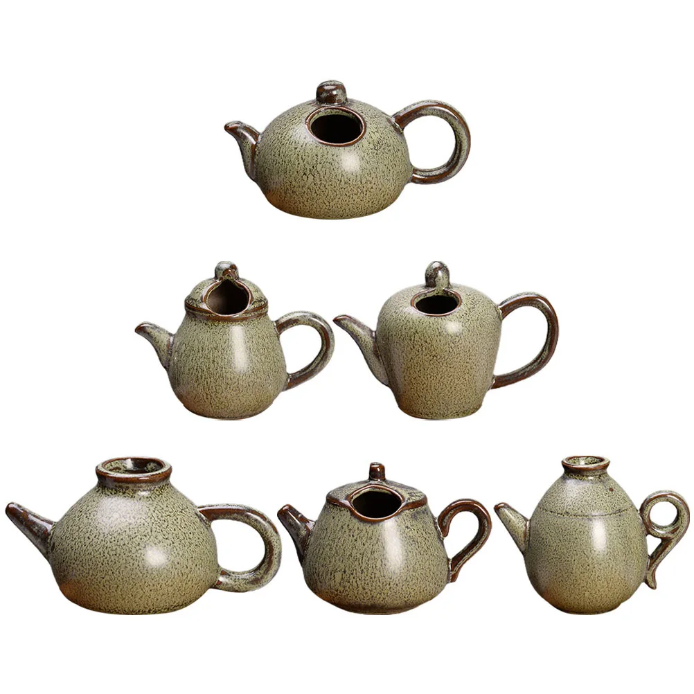 6Pcs Premium Ceramic Mini Flower Vases Small Decorative Pot Shaped Vases Fingertip Vase Crafts Indoor Flower Arrangement 
6Pcs Premium Ceramic Mini Flower Vases Small Decorative Pot Shaped Vases Fingertip Vase Crafts Indoor Flower Arrangement