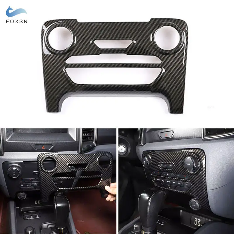 For Ford Ranger Wildtrak 2015-2021 ABS Carbon Fiber Texture Car Central Air Conditioning Mode Panel Frame Trim Accessories
For Ford Ranger Wildtrak 2015-2021 ABS Carbon Fiber Texture Car Central Air Conditioning Mode Panel Frame Trim Accessories