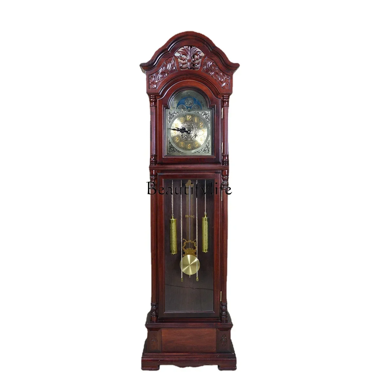 the Grandfather Clock European Style Living Room Handmade Solid Wood Carving Mechanical Floor Clock the Grandfather Clock
the Grandfather Clock European Style Living Room Handmade Solid Wood Carving Mechanical Floor Clock the Grandfather Clock