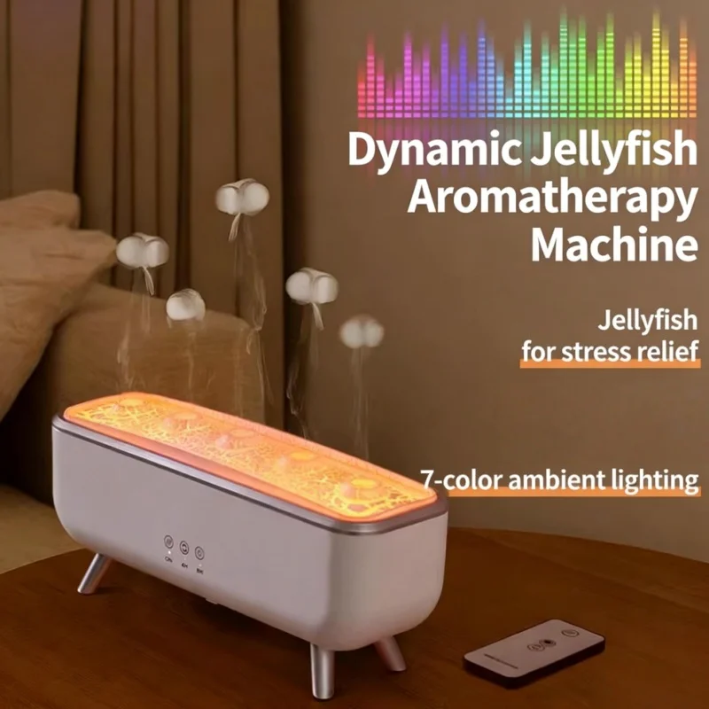 Jellyfish Fireplace Spray Humidifier Aroma Diffuser 7 Modes Color Changing Light Silent Ultrasonic Atomizer Perfect Relaxation
Jellyfish Fireplace Spray Humidifier Aroma Diffuser 7 Modes Color Changing Light Silent Ultrasonic Atomizer Perfect Relaxation