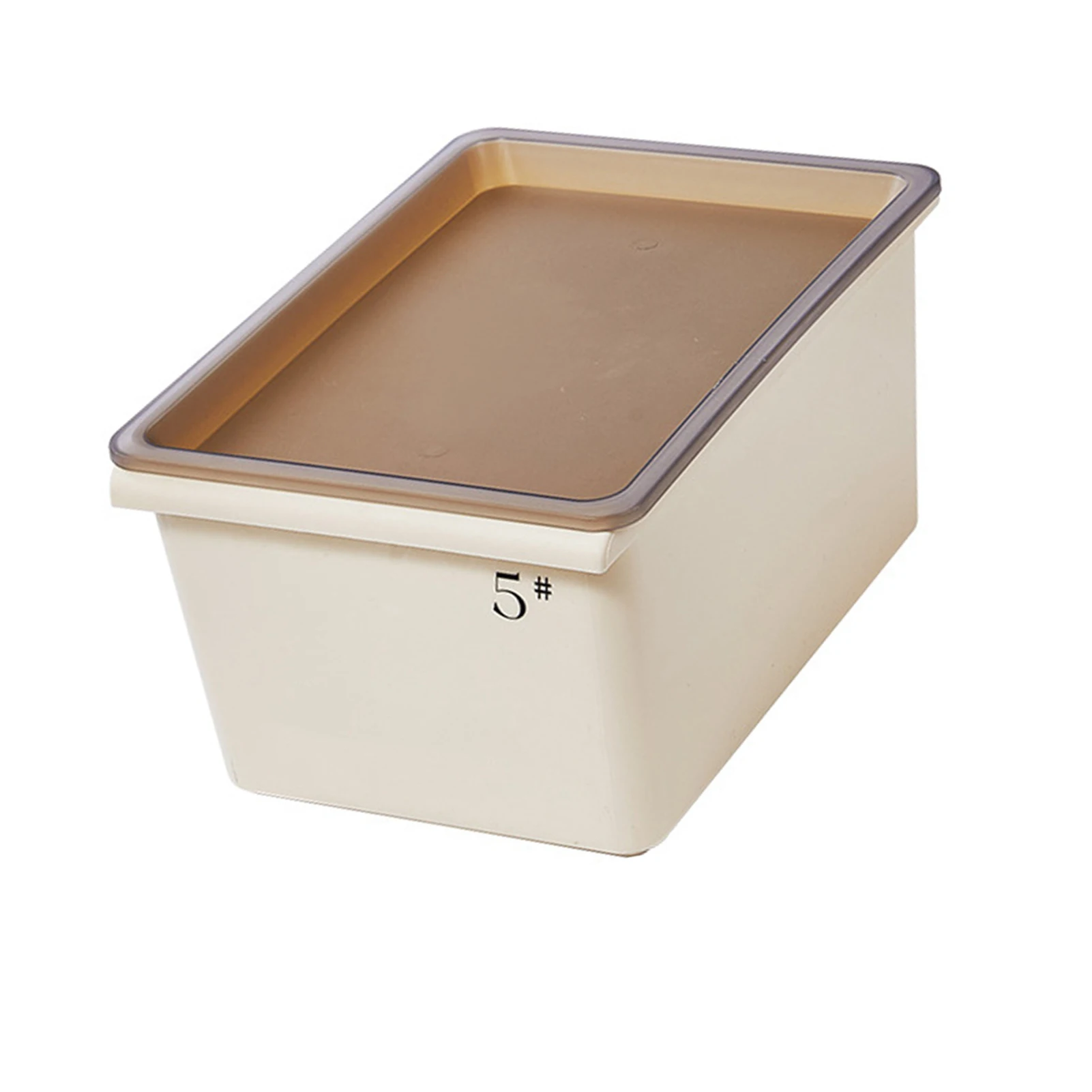 Storage Bin Plastic Box with Lid Stackable Cream Style Ample Capacity Grooved Bottom Storage Basket for Closet Bedroom 5L
Storage Bin Plastic Box with Lid Stackable Cream Style Ample Capacity Grooved Bottom Storage Basket for Closet Bedroom 5L