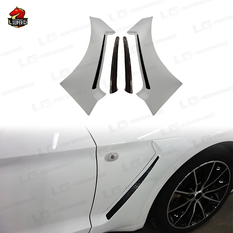 Good Price New Style Carbon Fiber Car Side Fender Vents Trim for Mustang 15-23 GT Style
Good Price New Style Carbon Fiber Car Side Fender Vents Trim for Mustang 15-23 GT Style