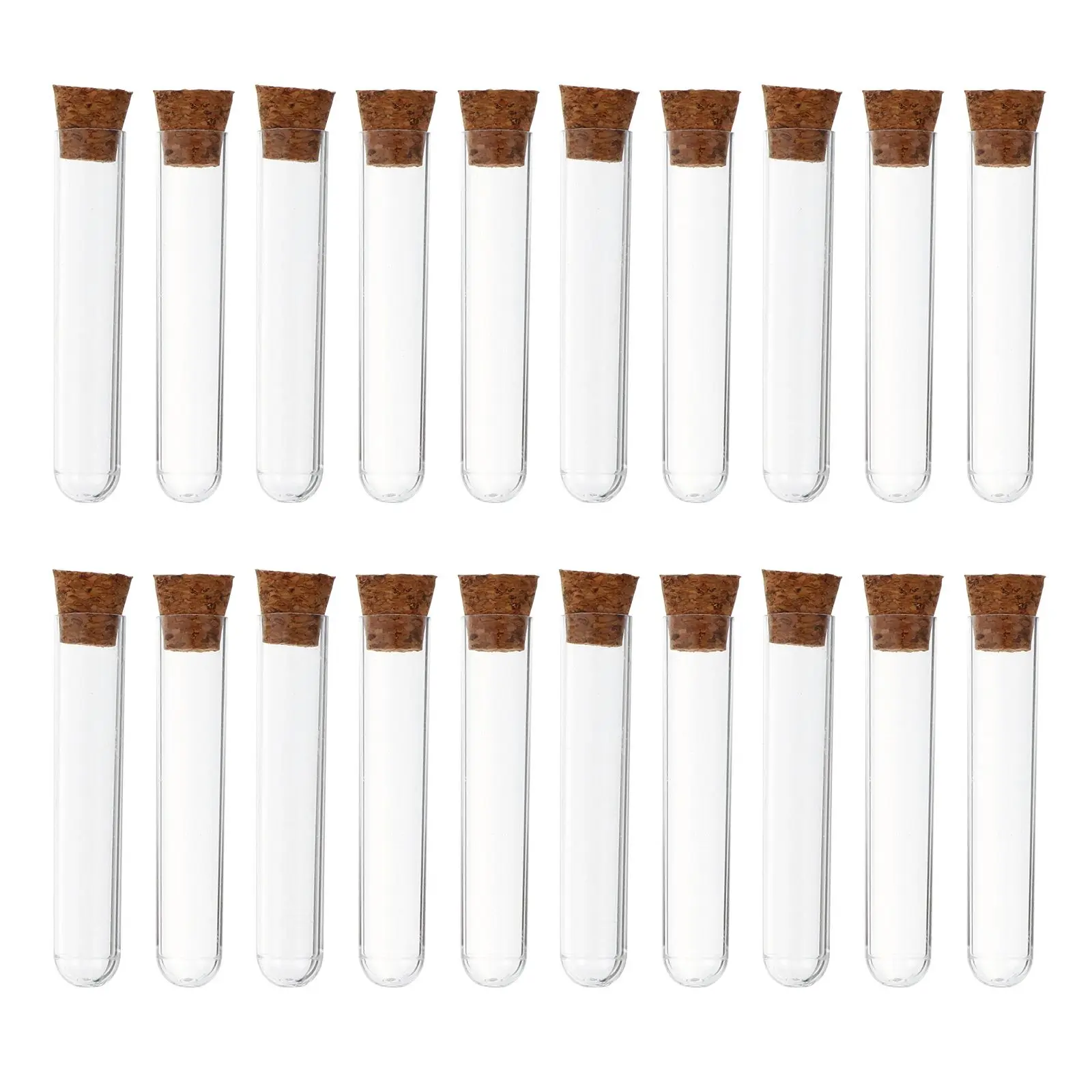 40 Pcs Wood Cork Test Tubes Plastic Lab Tubes 12x60mm 3ML Chemistry Equipment Liquid Containers
40 Pcs Wood Cork Test Tubes Plastic Lab Tubes 12x60mm 3ML Chemistry Equipment Liquid Containers