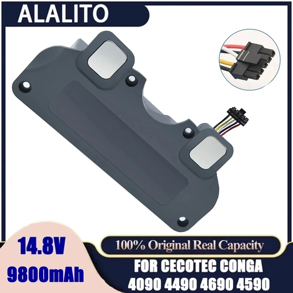 14.8V 12800mAh 100% New CECOTEC CONGA 4090 4490 4690 4590 Mopping Robot Battery Pack Netease Intelligent Manufacturing NIT Model
14.8V 12800mAh 100% New CECOTEC CONGA 4090 4490 4690 4590 Mopping Robot Battery Pack Netease Intelligent Manufacturing NIT Model