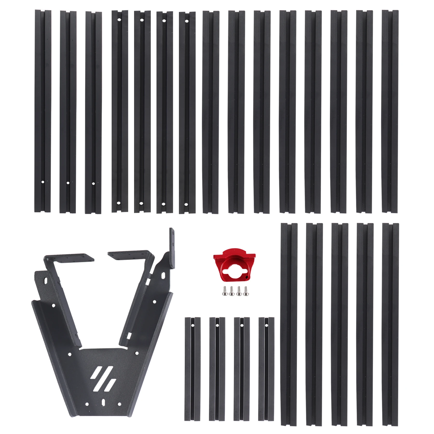 Blurolls Voron 0.2 extrusions profile kit with Kirigami Bed Support Aluminum upgrade kit
Blurolls Voron 0.2 extrusions profile kit with Kirigami Bed Support Aluminum upgrade kit