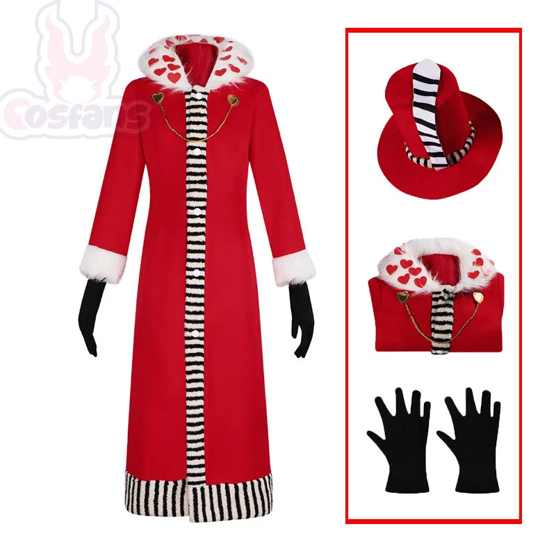 Аниме Valentino Косплей Hazbin мультфильм отель ролевые игры костюм для мужчин ролевые длинные красные пальто перчатки для мальчиков для взрослых мужчин
Аниме Valentino Косплей Hazbin мультфильм отель ролевые игры костюм для мужчин ролевые длинные красные пальто перчатки для мальчиков для взрослых мужчин