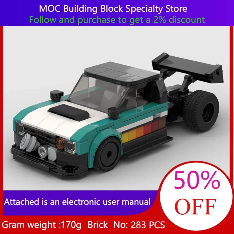 283 детали MOC, строительный блок, модель автомобиля B2000, шипы, рождественский подарок для мальчиков, взрослых, детей
283 детали MOC, строительный блок, модель автомобиля B2000, шипы, рождественский подарок для мальчиков, взрослых, детей