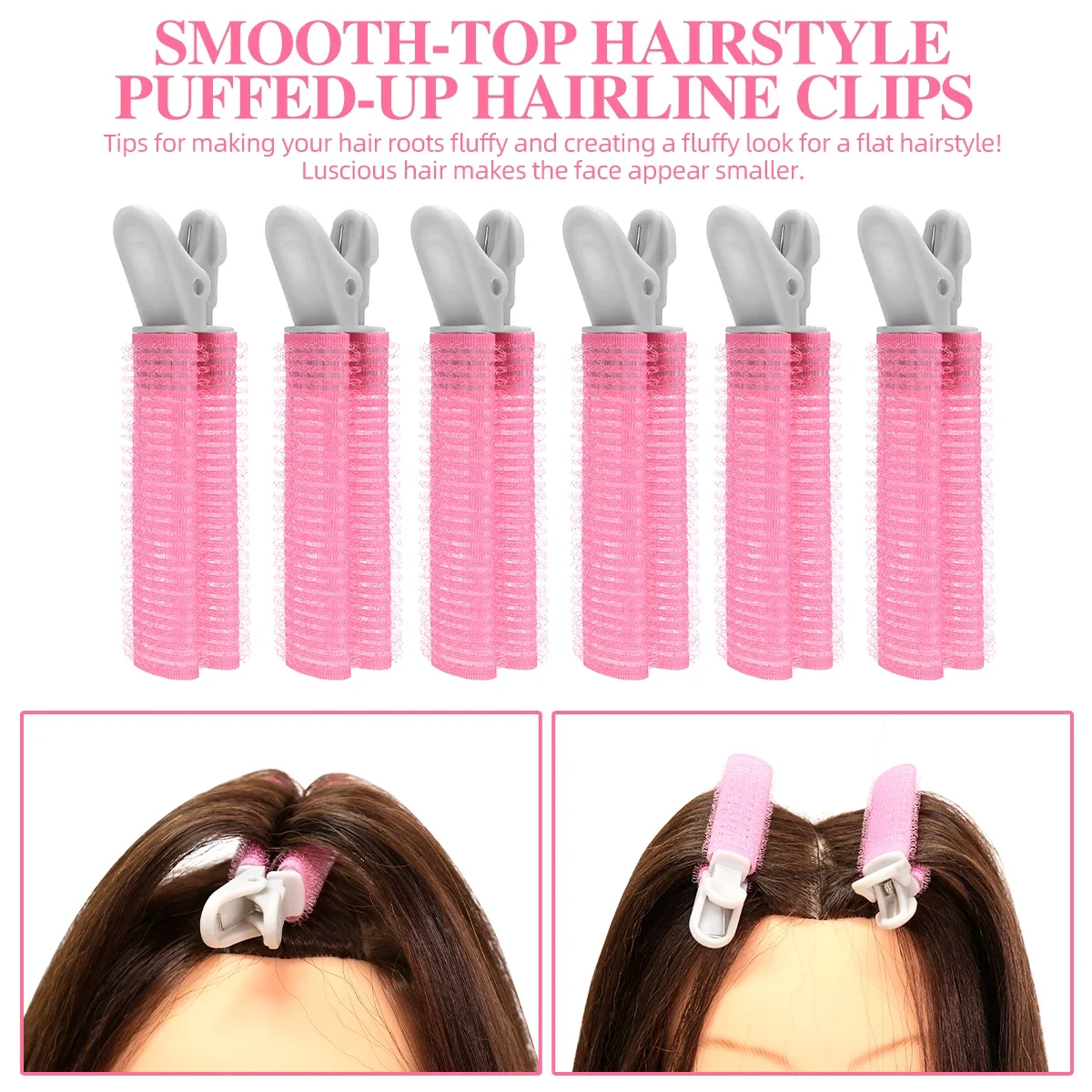 【14/20 Pcs】Professional Root Perm Rods Nylon Hook Loop Rollers, No-Slip Grip Fluffy Hair Styling Tools for Salon Barber
【14/20 Pcs】Professional Root Perm Rods Nylon Hook Loop Rollers, No-Slip Grip Fluffy Hair Styling Tools for Salon Barber