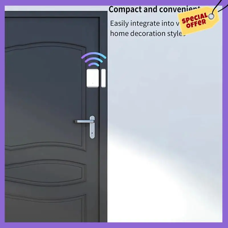 -A96Z 3X 2.4Ghz Wireless TTLOCK Door Sensor Door Contact Detection Windows Open Close Status Works With TTLOCK App Smart Locks
-A96Z 3X 2.4Ghz Wireless TTLOCK Door Sensor Door Contact Detection Windows Open Close Status Works With TTLOCK App Smart Locks