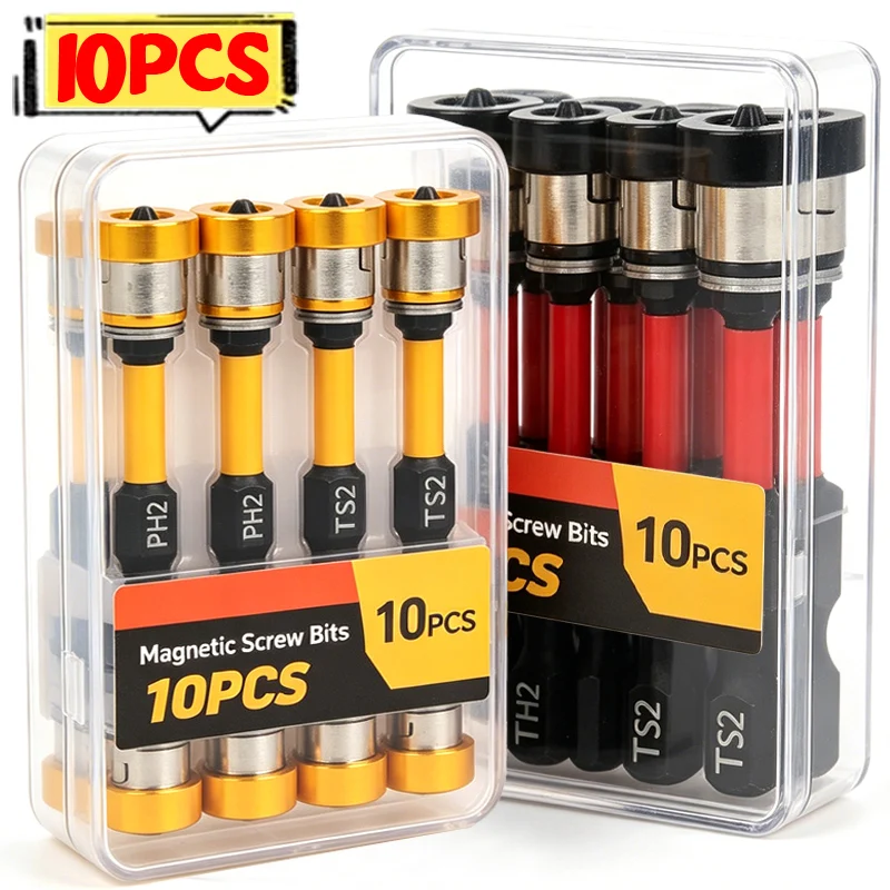 10/1x Screw Bits Plasterboard Magnetic Positioning Screwdriver Bits Hex Shank Drywall Extension Locating Batch Head Tools Parts
10/1x Screw Bits Plasterboard Magnetic Positioning Screwdriver Bits Hex Shank Drywall Extension Locating Batch Head Tools Parts