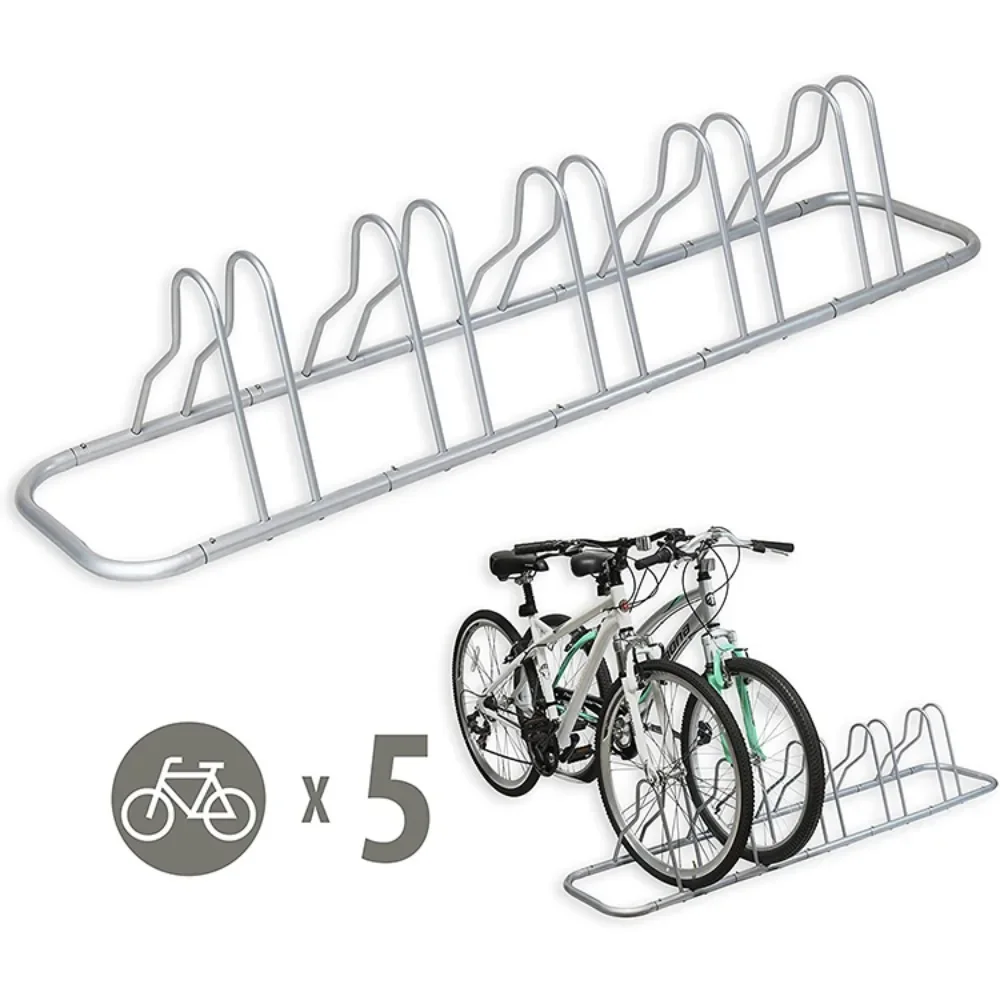 5-slot bicycle floor parking adjustable storage rack indoor and outdoor storage rack
5-slot bicycle floor parking adjustable storage rack indoor and outdoor storage rack