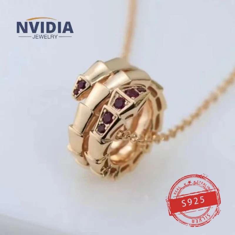 2024 Fashion Hot Selling Jewelry BV Customized S925 Silver Luxury Snake Bone Ruby Women's Necklace Birthday Party Earrings Gift
2024 Fashion Hot Selling Jewelry BV Customized S925 Silver Luxury Snake Bone Ruby Women's Necklace Birthday Party Earrings Gift