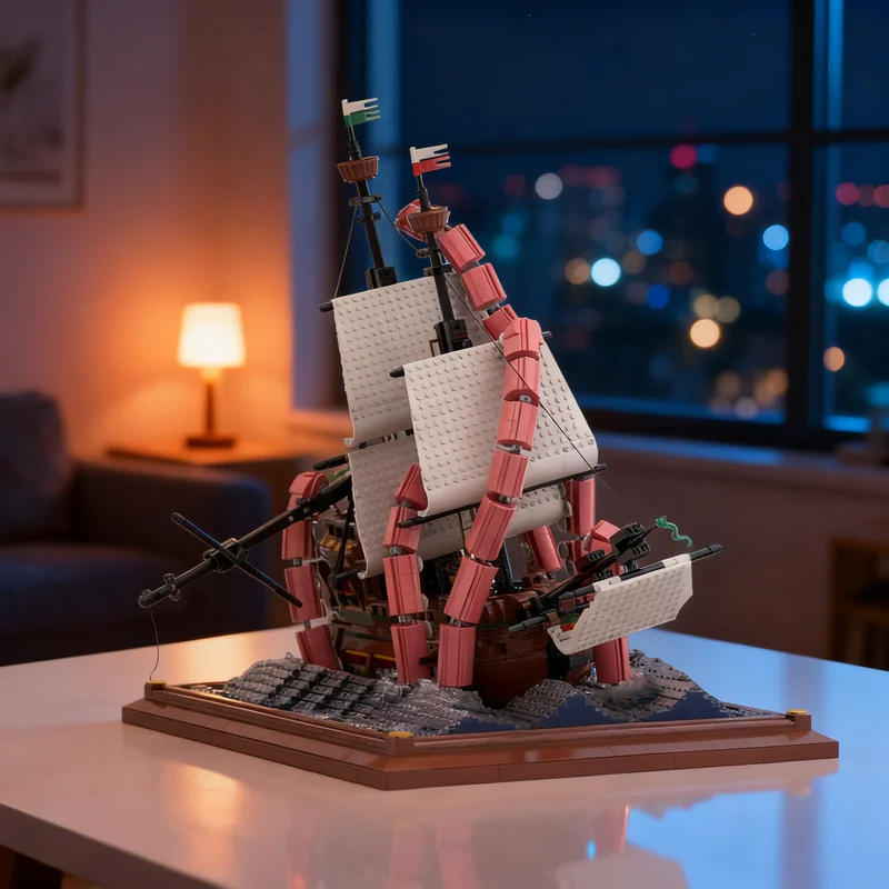 6507pcs MOC Attack Of The Kraken Pirates Model Building Blocks Creative Display Gift Collectible Decor Kids Premium Adult Desk
6507pcs MOC Attack Of The Kraken Pirates Model Building Blocks Creative Display Gift Collectible Decor Kids Premium Adult Desk