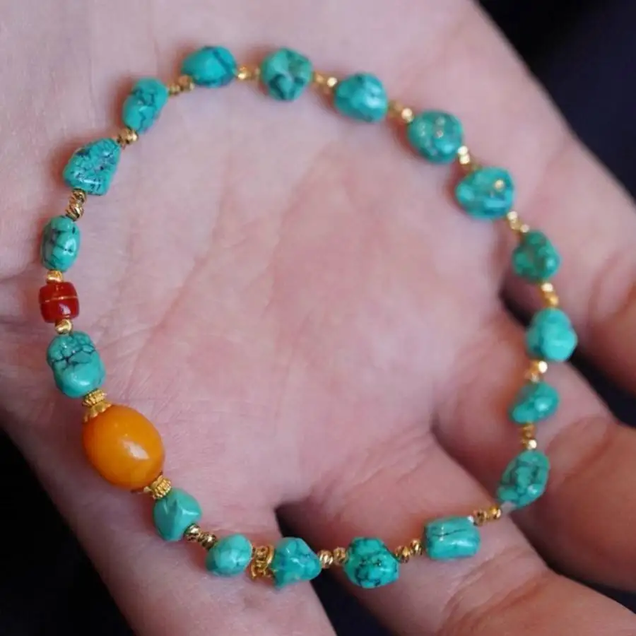 Браслет ручной работы из натурального бирюзового необработанного камня, мужской браслет-манжета на пуговицах, браслет из молитвенных бусин Рамадана, праздничный подарок, повседневная одежда
Браслет ручной работы из натурального бирюзового необработанного камня, мужской браслет-манжета на пуговицах, браслет из молитвенных бусин Рамадана, праздничный подарок, повседневная одежда