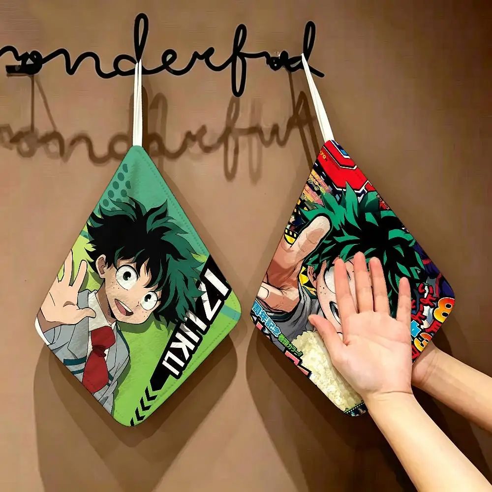Cartoon Character Izuku Midoriya Multi-scene Polyester Cotton Towel, Hanging Hand Wiping Cloth for Kitchen Bathroom Hotel
Cartoon Character Izuku Midoriya Multi-scene Polyester Cotton Towel, Hanging Hand Wiping Cloth for Kitchen Bathroom Hotel