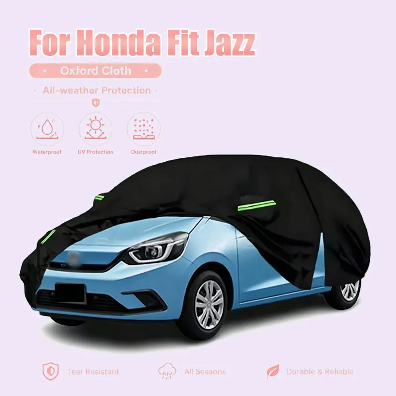 For Honda Fit Jazz Full Car Cover Side Zipper Waterproof Dustproof Sun Protection Outdoor Exterior Accessories
For Honda Fit Jazz Full Car Cover Side Zipper Waterproof Dustproof Sun Protection Outdoor Exterior Accessories