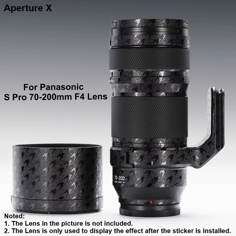 For Panasonic S Pro 70-200mm F4 Lens Sticker Anti-Scratch Coat Wrap Protective Film Body Protector Decal Skin 70-200F4 70 200pro
For Panasonic S Pro 70-200mm F4 Lens Sticker Anti-Scratch Coat Wrap Protective Film Body Protector Decal Skin 70-200F4 70 200pro