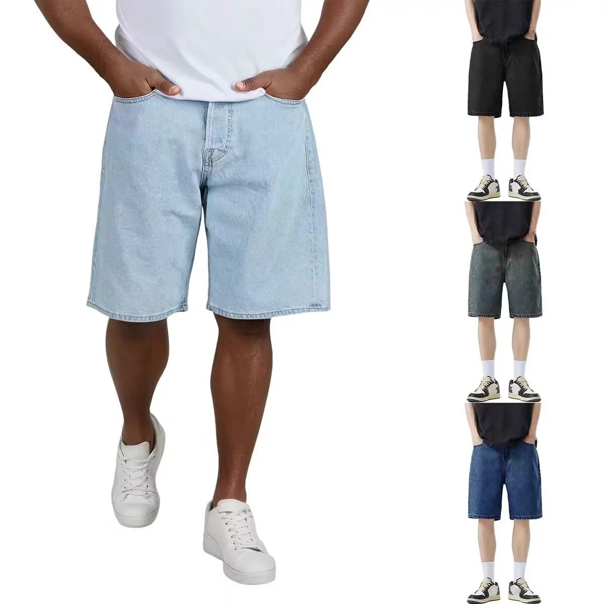 2026 New Summer Shorts Jeans Men Denim Pants Stretch Dark Blue Fashion Design Men's Jeans Slim Straight Male Short Jeans Hombre
2026 New Summer Shorts Jeans Men Denim Pants Stretch Dark Blue Fashion Design Men's Jeans Slim Straight Male Short Jeans Hombre