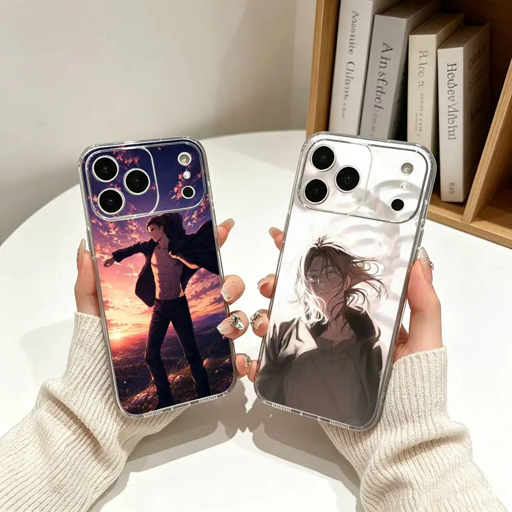 Anime AOT Eren Yeager Phone Case For iPhone17,16,15,14,13,12,11 ,Pro Max, Plus Soft Silicone Transparent Cover
Anime AOT Eren Yeager Phone Case For iPhone17,16,15,14,13,12,11 ,Pro Max, Plus Soft Silicone Transparent Cover