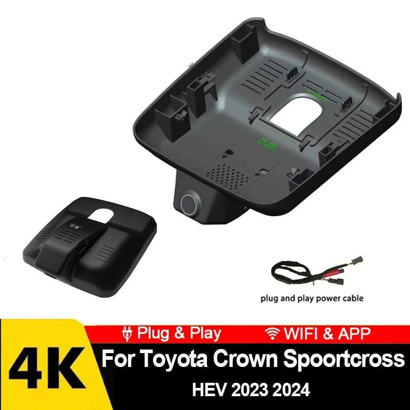 4K 2160P Plug and Play Car DVR Wifi Dashcam Video Recorder for Toyota Crown 2.5L Spoortcross HEV 2023 2024
4K 2160P Plug and Play Car DVR Wifi Dashcam Video Recorder for Toyota Crown 2.5L Spoortcross HEV 2023 2024